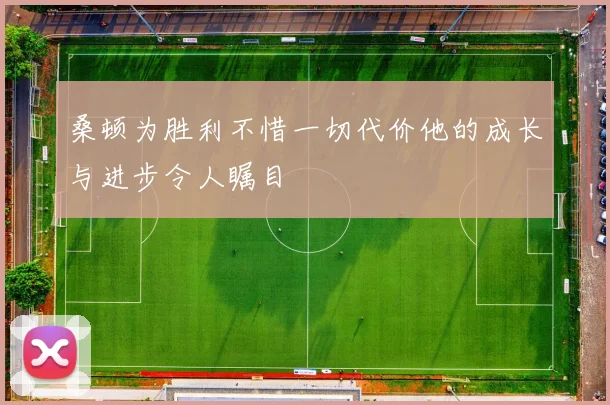 桑顿为胜利不惜一切代价他的成长与进步令人瞩目